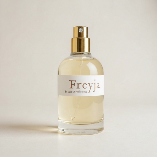 Freyja - warm amber, comforting tonka bean, & tranquil blueberry...